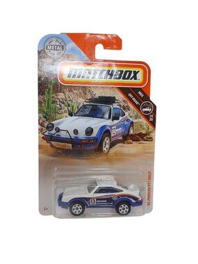 Matchbox 85 Porsche 911 Rally DieCast Toy Car MBX Off-Road 19/20 #S-12